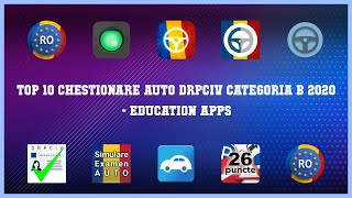 Top 10 Chestionare Auto Drpciv Categoria B 2020 Android Apps screenshot 1