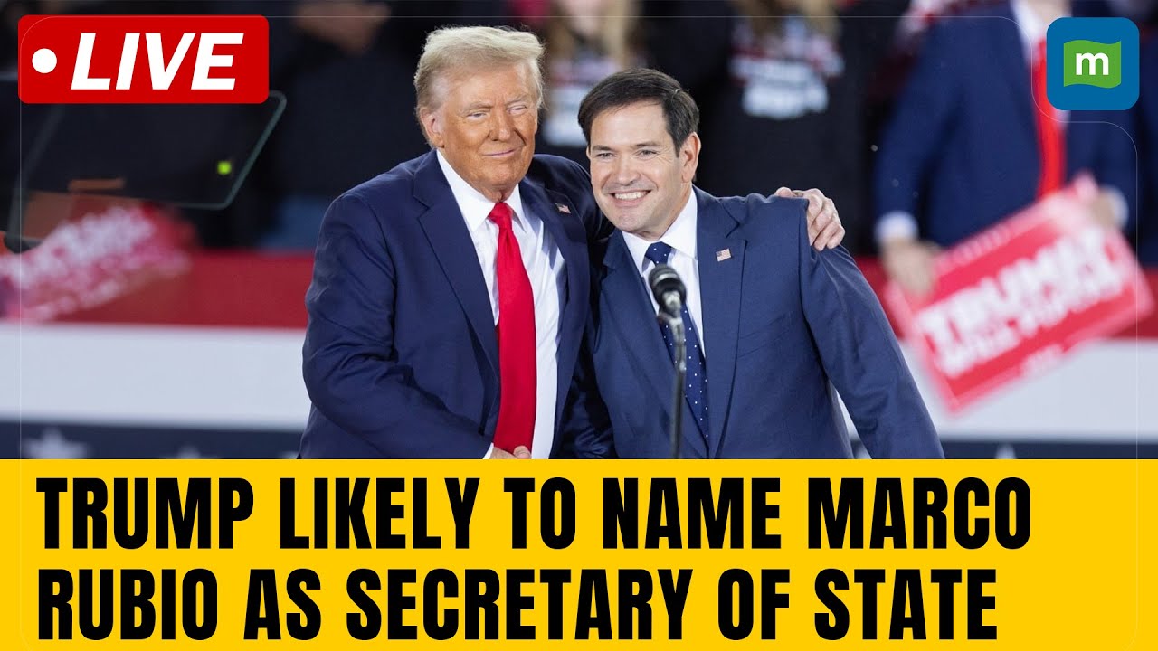 Trump expected to tap US Senator Marco Rubio for secretary of state ...