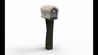 360 View | Rustic Home Mailbox | American Home by Simplay3