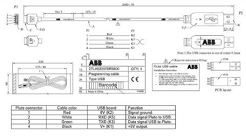 Pluto Manager  online setting for serial communication