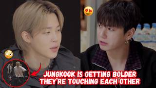 Finally Jungkook Seems More Open Showing Intimacy With Jimin Is This Love?