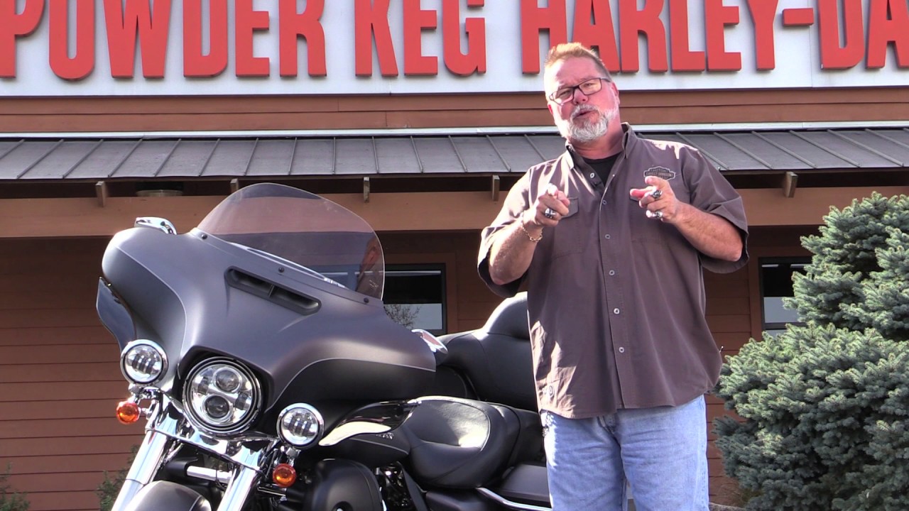 2017 HarleyDavidson Touring Bike Features at Powder Keg YouTube