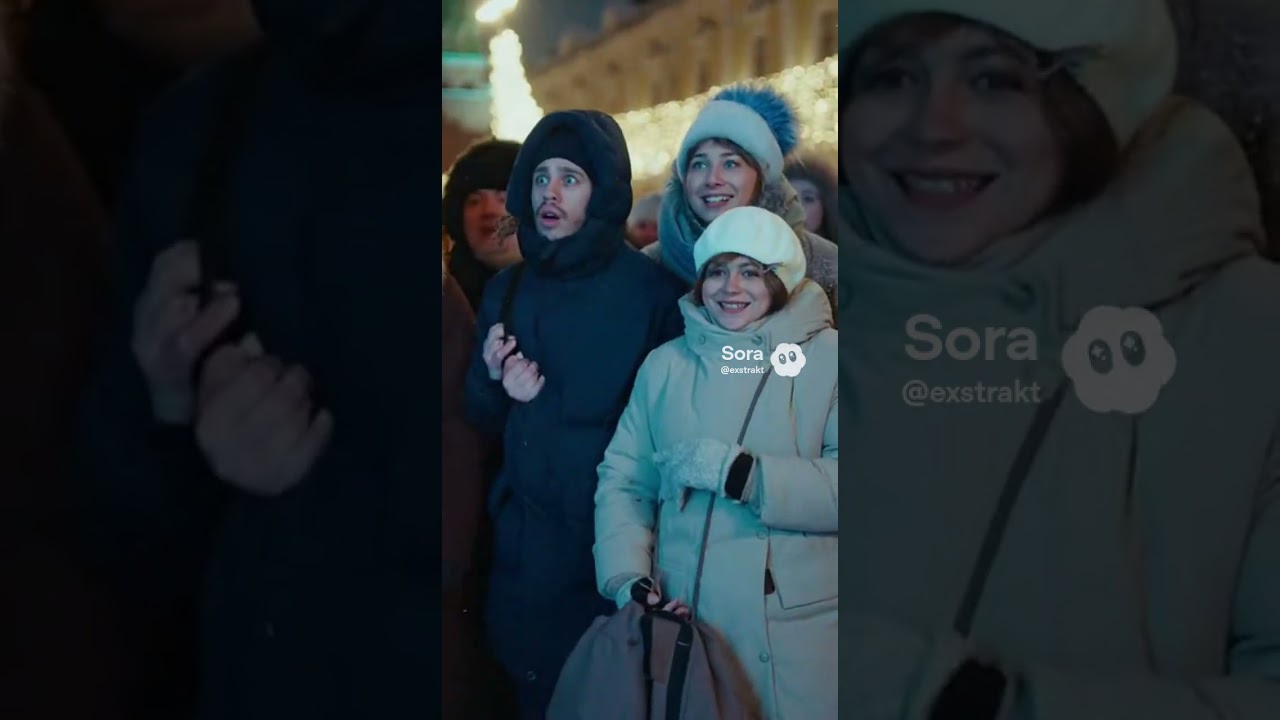 Моисей помогает москвичам с сугробами 