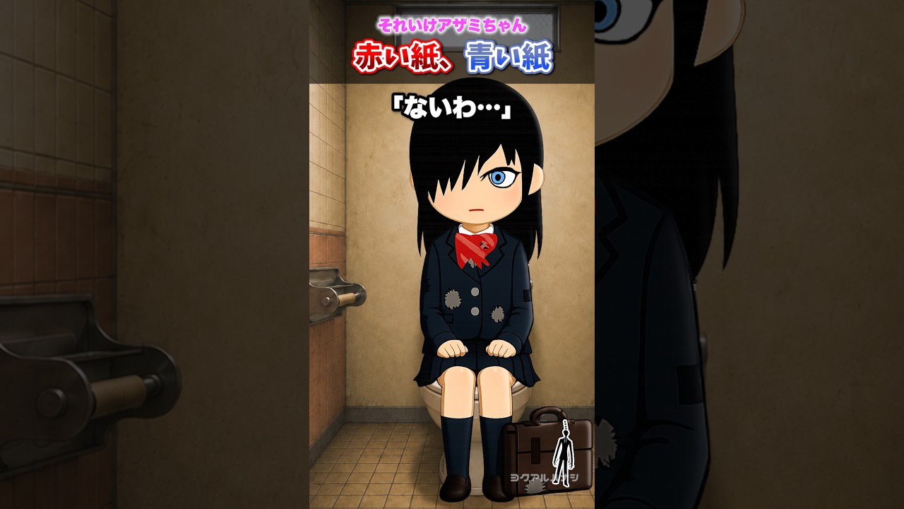赤い紙、青い紙【それいけアザミちゃんシリーズ】