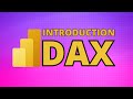 Power BI DAX Introduction