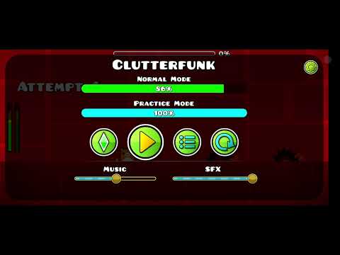 I finally beat clutterfunk( hell )  yea im not touching this level EVER again unless it's for coins.