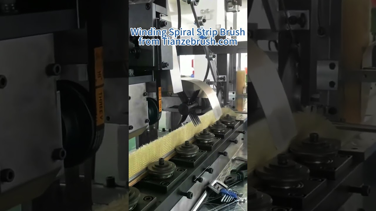 Winding Spiral Strip Roller Brush: Everything you need to know for nylon bristle brush. 