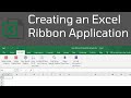 Making an Excel Ribbon App | VBA