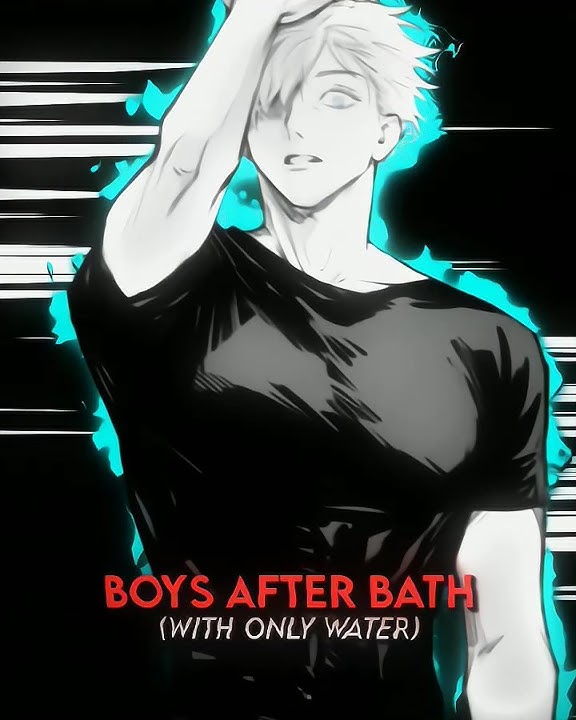 Boys After Bath Edit 🥵 #shorts #anime #viral #jujutsukaisen #edit #gojo #manga