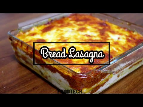 BREAD LASAGNA | Beef Lasagna | Italian Lasagna | Tasty Lasagna by FoodTech