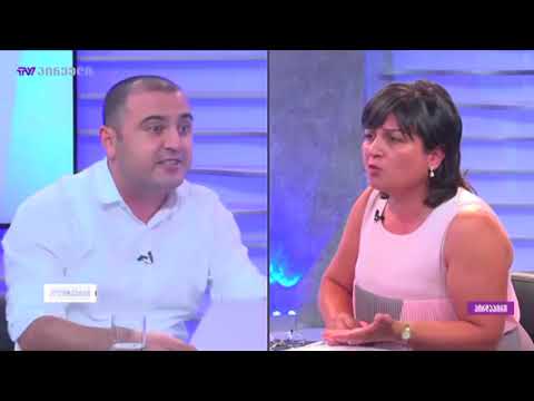 დებატები სტუდიაში ნაციონალური მოძრაობა \"ქართუს\" წინააღმდეგ