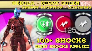 NEBULA - SHOCK QUEEN | MOST SHOCKS APPLIED CHALLENGE | MARVEL CONTEST OF CHAMPIONS |