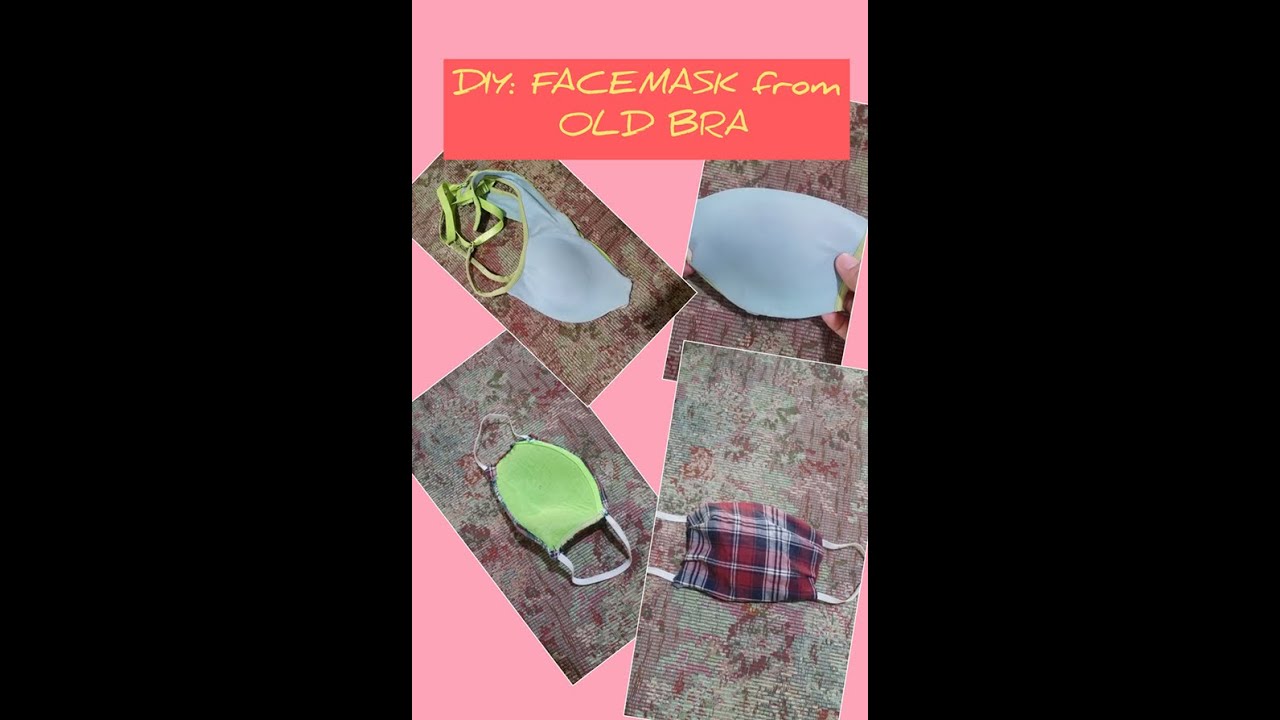 How to make a DIY Face mask / No sewing machine YouTube