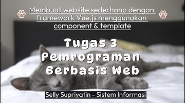 TUGAS 2 PEMROGRAMAN BERBASIS WEB MSIM4309 || MEMBUAT PROGRAM SEDERHANA DENGAN FRAMEWORK VUE.JS PT.2