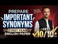Synonyms of First Year English Paper | 11 Class | English Paper