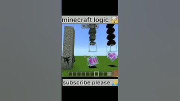 😲minecraft logic 🤯#minecraft #bestscene #shortsfeed #viralshort #shorts