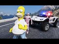 Robbing Banks With The Simpsons in GTA 5