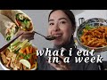 WHAT I EAT IN A WEEK | VEGAN, HEALTHY
