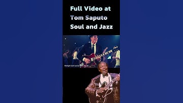 Thumbnail of Midnight Can’t Let Go |  B B  King Style Blues – Guitar, Piano, Bass & Vocals by Tom Saputo #shorts