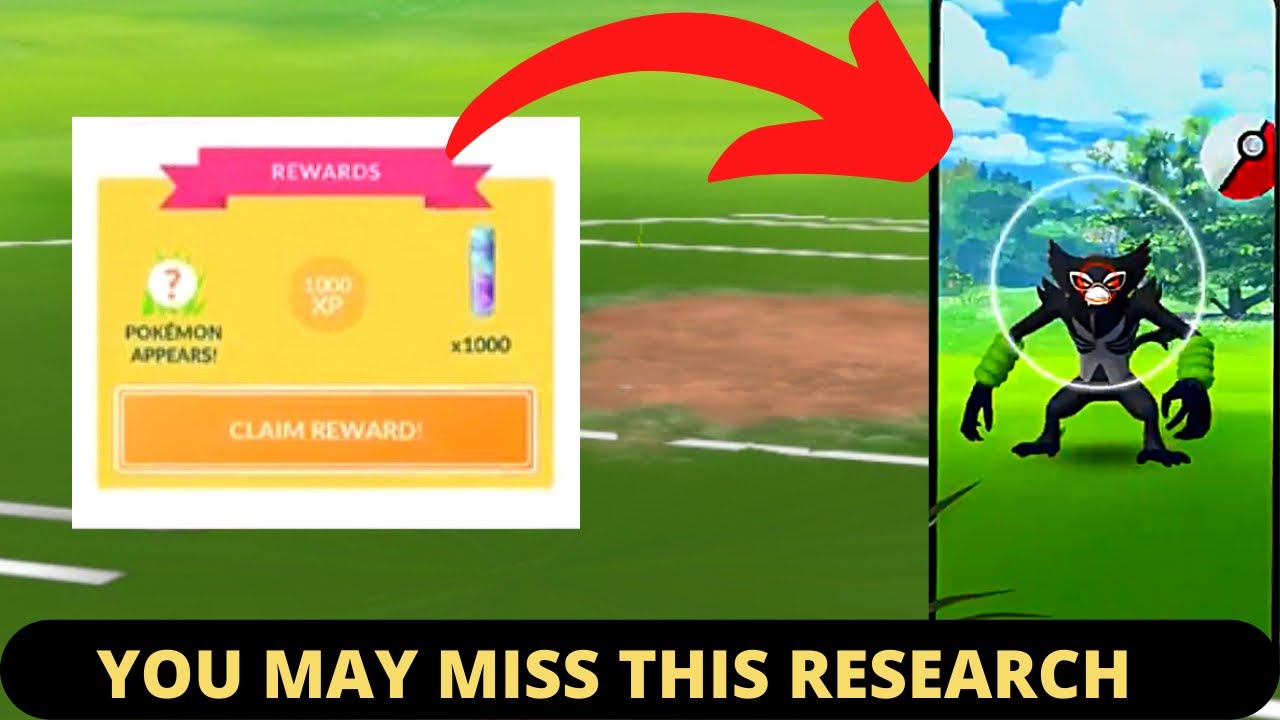 Limited Free Research * Get Zarude in Pokémon Go