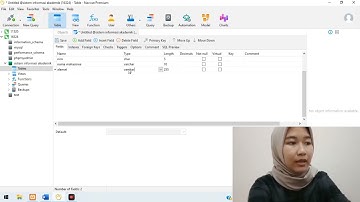 Tugas Pembuatan Tabel Pada Aplikasi Navicat  |  Universitas Muhammadiyah Jember