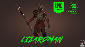 LIZARDMAN 3D CHARACTER MODEL