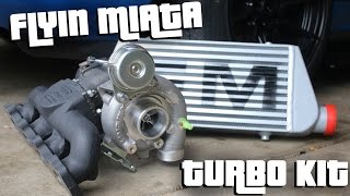 FLYIN MIATA TURBO KIT UNBOXING
