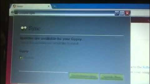 Gypsy Update with the Cricut Sync Software - STEP 3