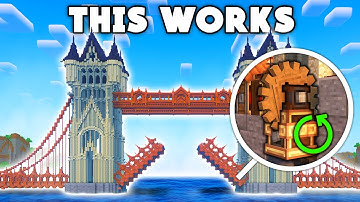 How To Build a BETTER Bridge with Create Mod