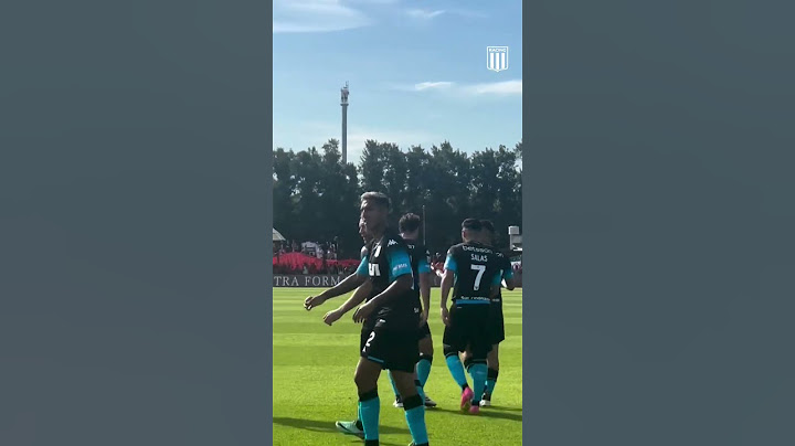 El gol de Almendra desde el campo #barracas #racing
