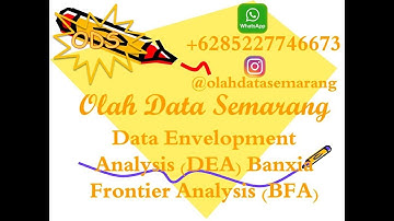 Data Envelopment Analysis (DEA) Banxia Frontier Analysis (BFA)