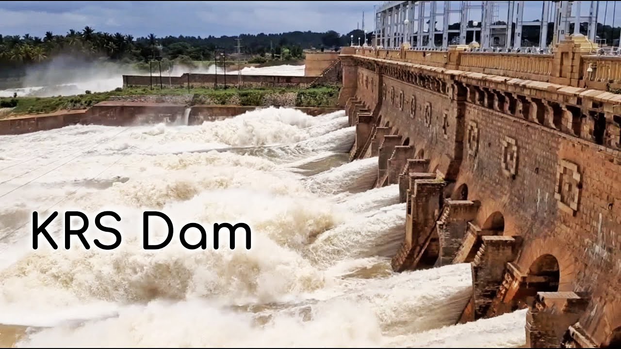 KRS Dam Water Release Complete Video Brindavan Side View Mandya Tourism KRS Dam Water Release Complete Video Brindavan Side View Mandya Tourism
