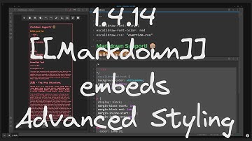 Advanced Styling of Markdown Embeds with Excalidraw Obsidian  (1.4.14)