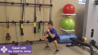 SMI Strength Training: Squat w Iso to Jump