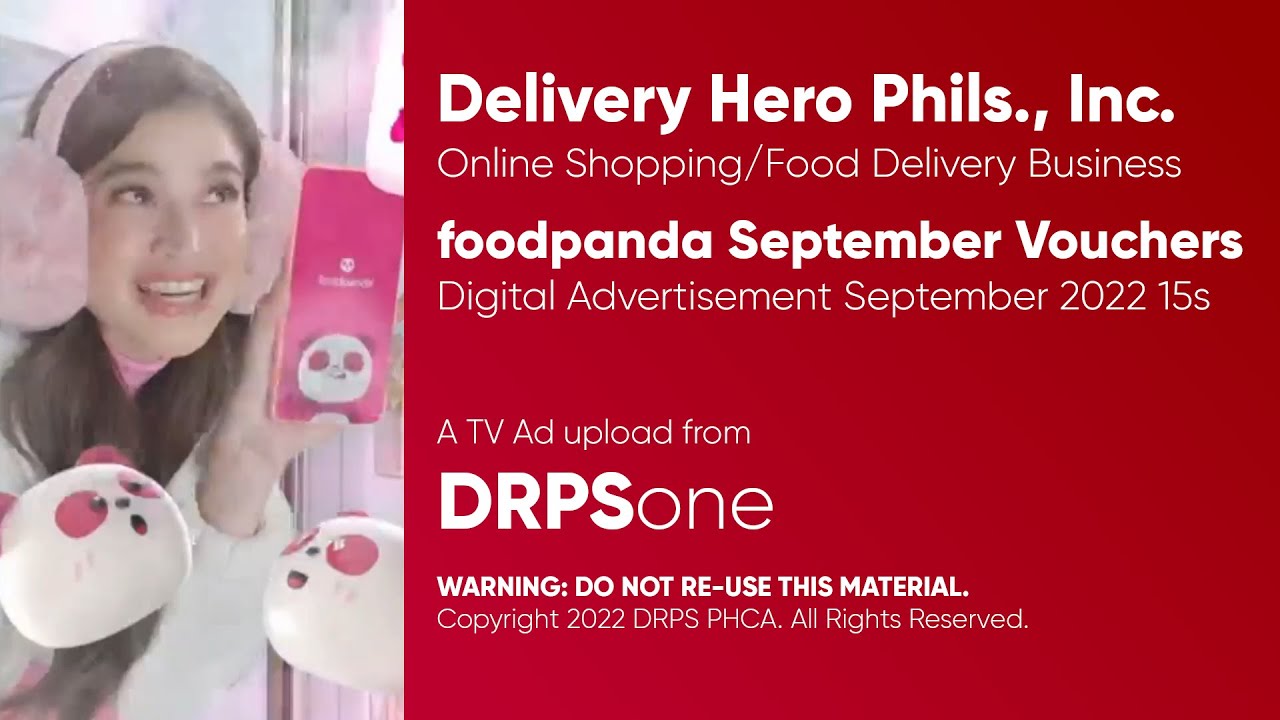 foodpanda September 2022 Vouchers Digital Ad September 2022 15s