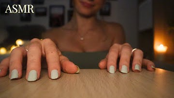 ASMR | Fast Build-Up Table Tapping and Scratching (with Camera Tapping)