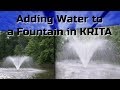 Adding water to a Fountain in Krita