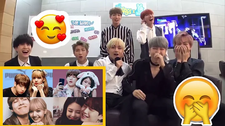 Bts reaction to ● Lizkook 🐰, Jirosé🌹, Jinsoo💗 ( Fan Made)