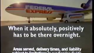 1981 Federal Express Commercial
