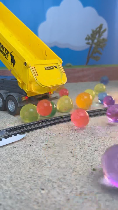 Remote control train and balls #builderc