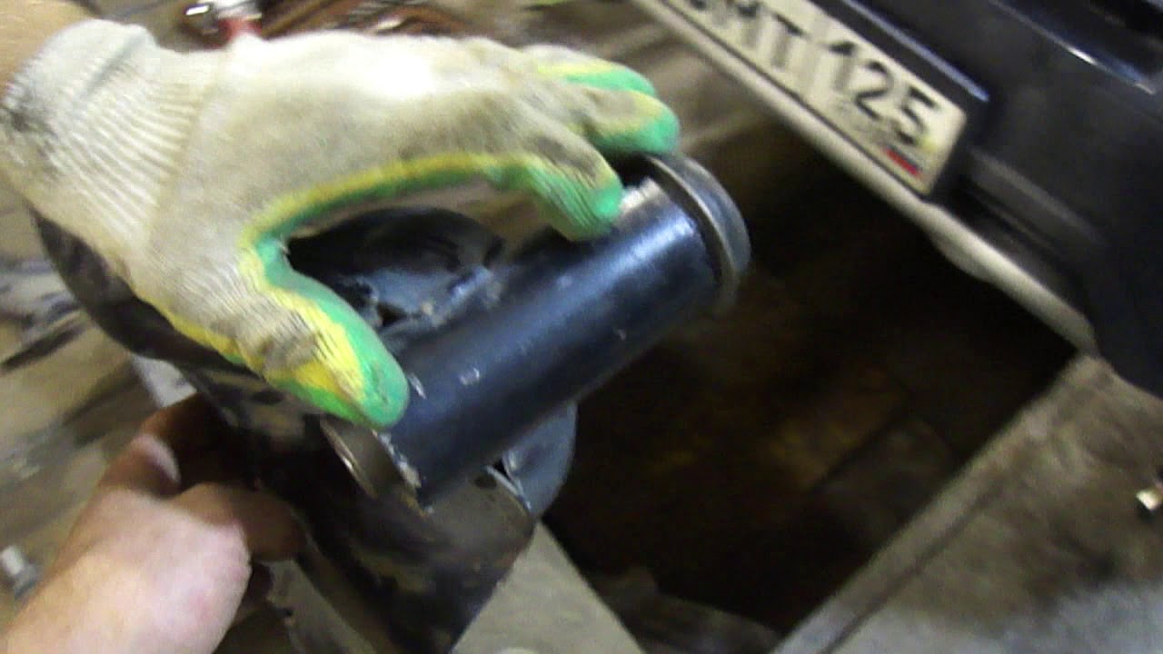 Замена и усиление сайлент блоков подрамника ниссан х трэл - YouTube