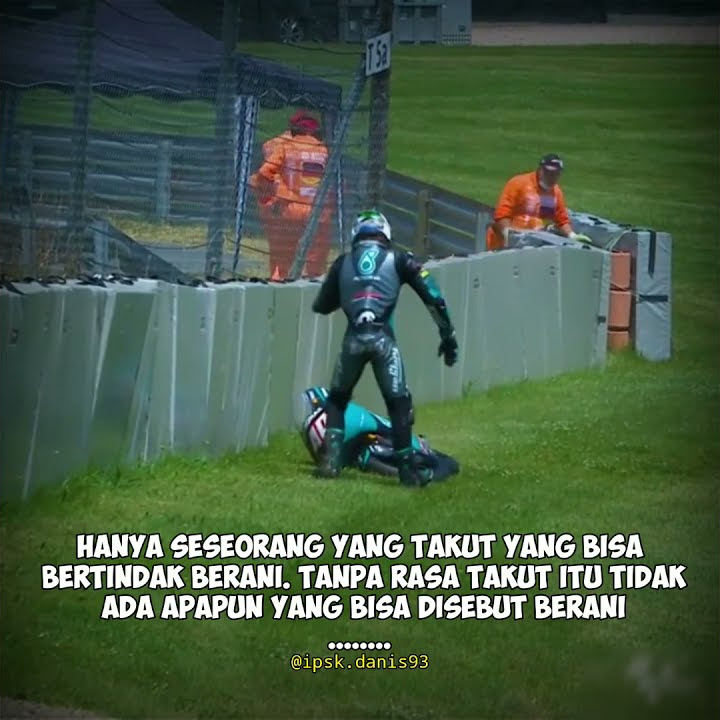 Story wa Moto3 Darryn Binder crash GERMAN GP | DJ Ciao Adios x tela hepa