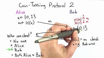 Coin Tossing Again Solution - Applied Cryptography