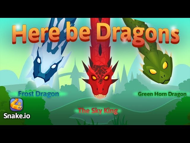 Snake.io - New Event Train Your Dragon - Unlocked Skins Lil Firespitter and  Flametongue #83 