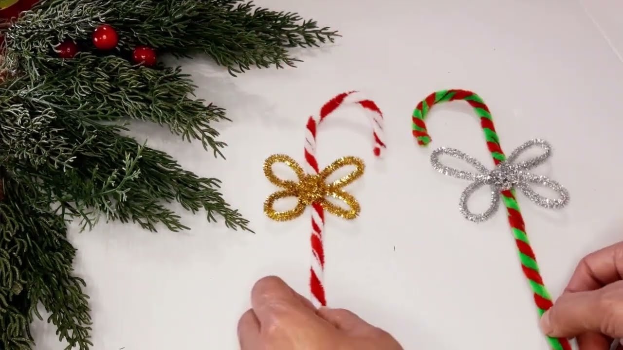 Glitter Chenille Stem Plush Wire Stem Christmas Diy Craft - Temu