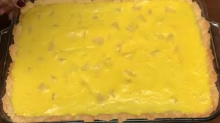 How we make Samoan pai Fala / pineapple pie