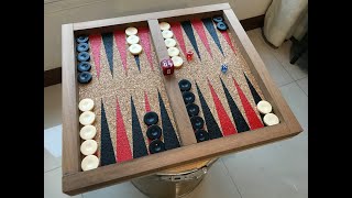 Backgammon: การเปิดเกม การใช้doubling cubeและแมทช์ 5 แต้ม PART 1 screenshot 4