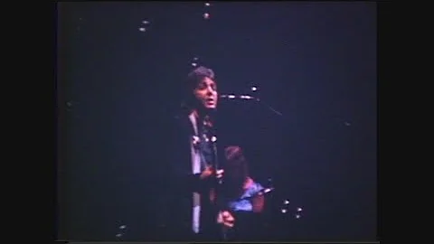 Paul McCartney arrives in San Diego for 'Wings Across America' tour in 1976
