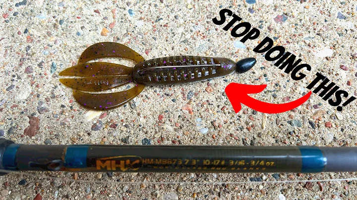 90% Of Anglers Fish A Texas Rig Wrong! Try These Retrieves!