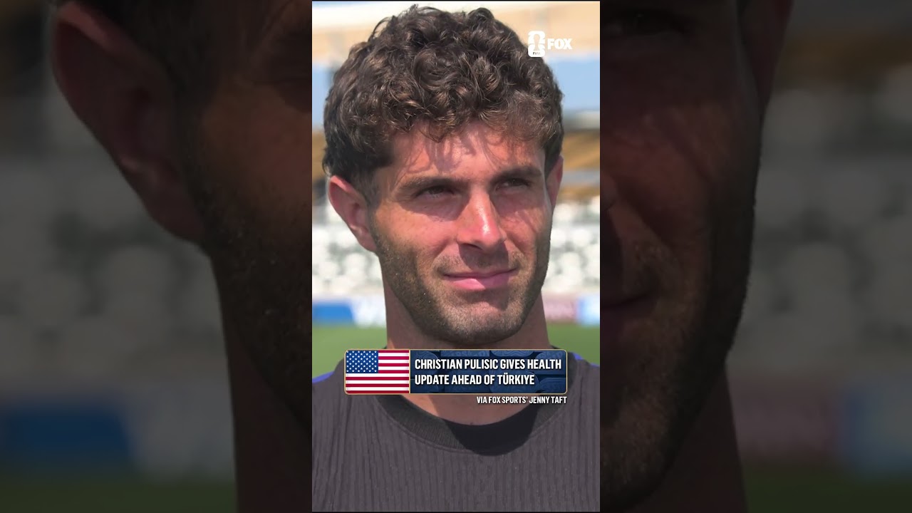 Christian Pulisic on his availability for selection vs Türkiye on Thursday 🇺🇸